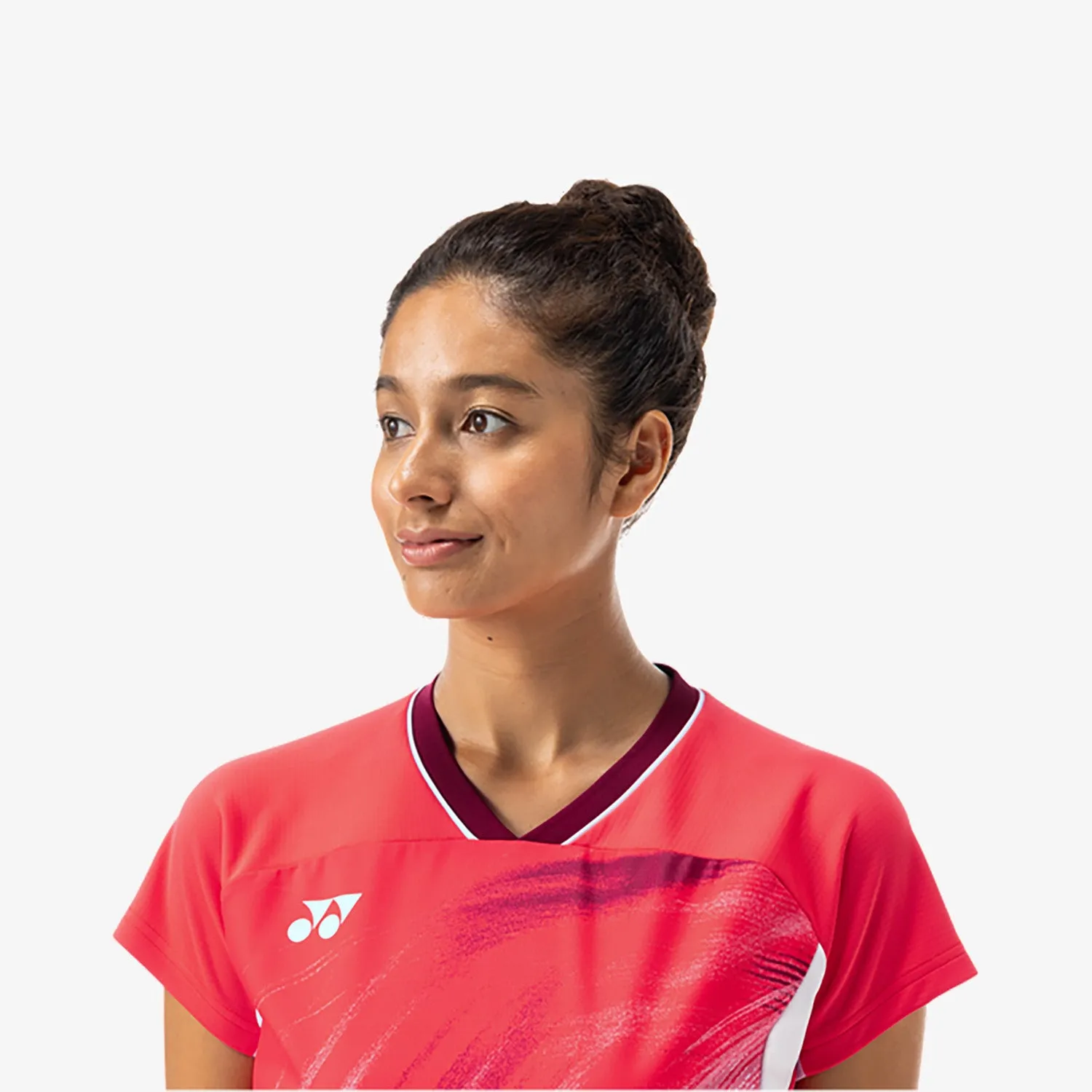 Yonex Women's Crew Neck Tournament Shirt 20769PR (Pearl Red)