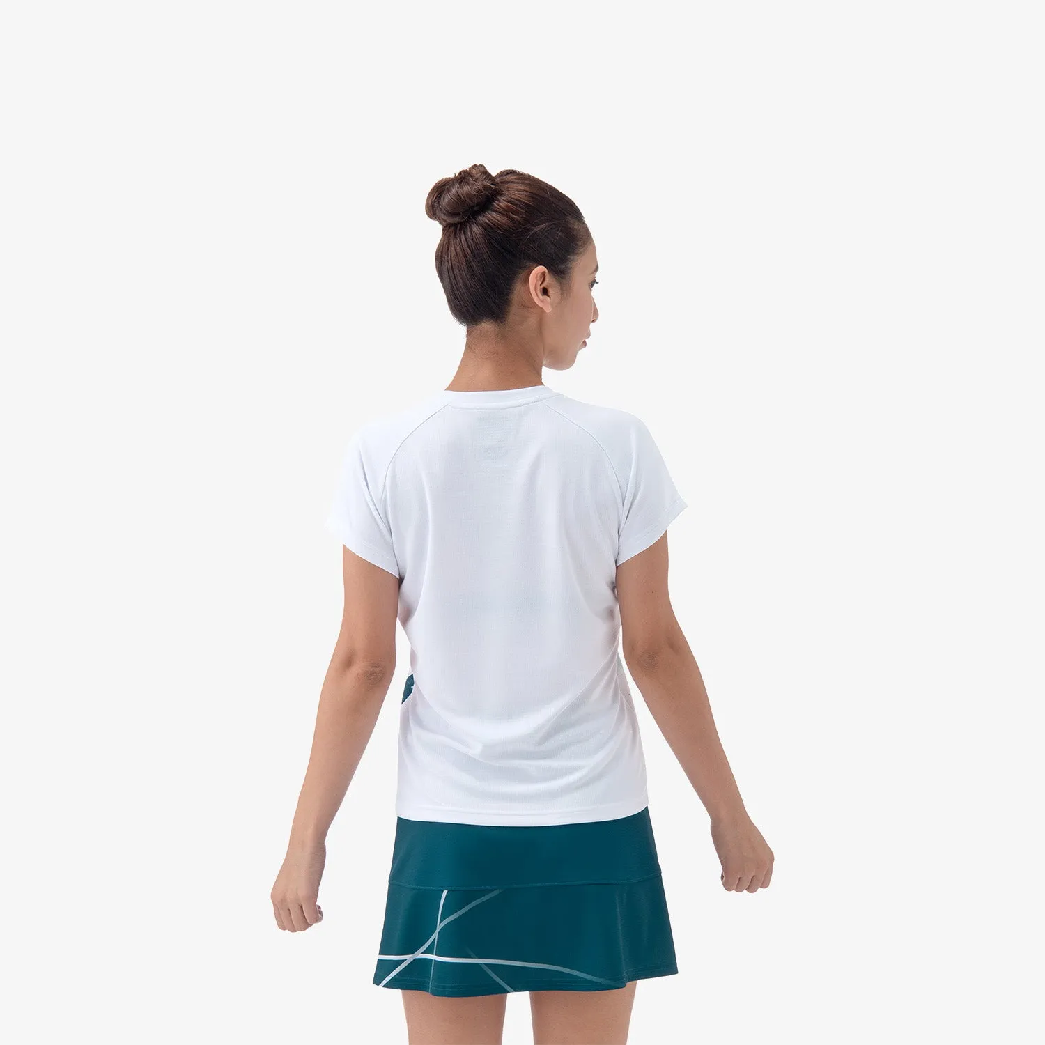 Yonex Women's Crew Neck Tournament Shirt 20771W (White)