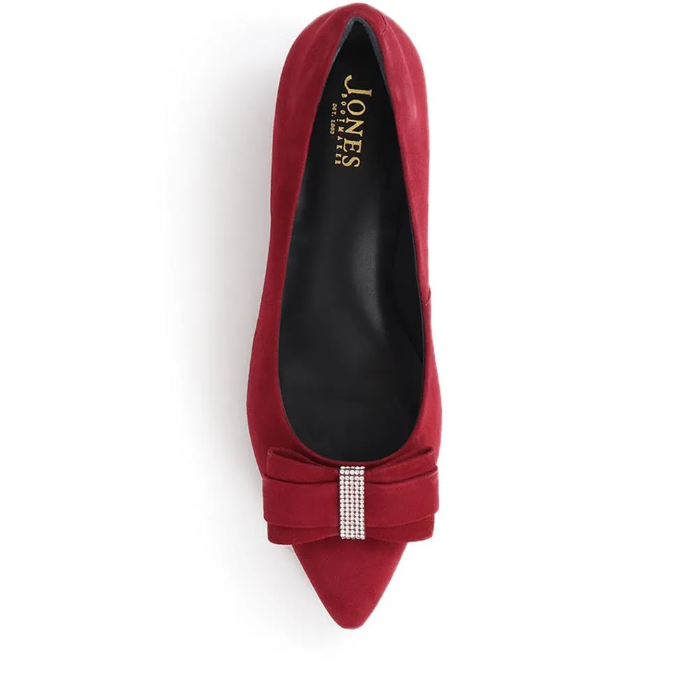 Zanzibar Pointed-Toe Flats  - ZANZIBAR / 326 177